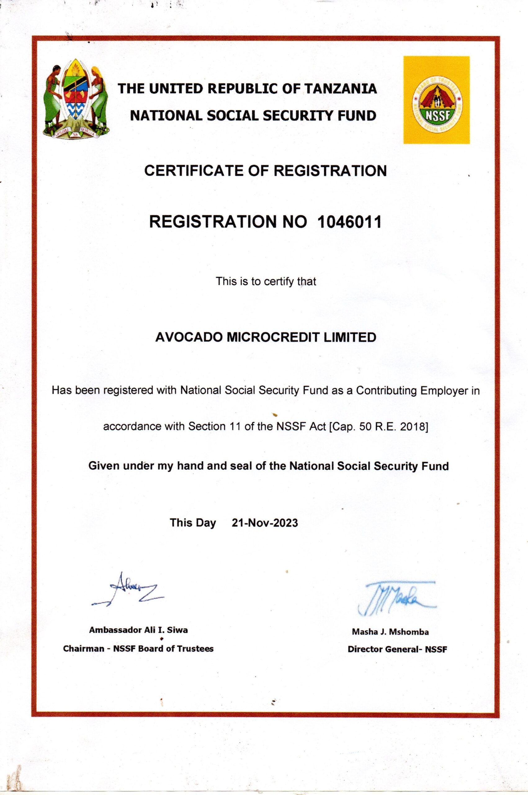 NSSF